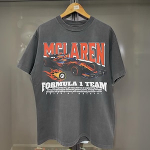 Retro McLaren MCL34 Graphic T-Shirt, Vintage McLaren Formula One Shirt, Lando Norris Fan Shirt, Gift for F1 Fan