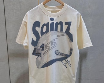 Carlos Sainz Williams F1 T-Shirt, Sainz 55 Racing Tee, Vintage Formula One Shirt, Gift for Carlos Sainz Fan