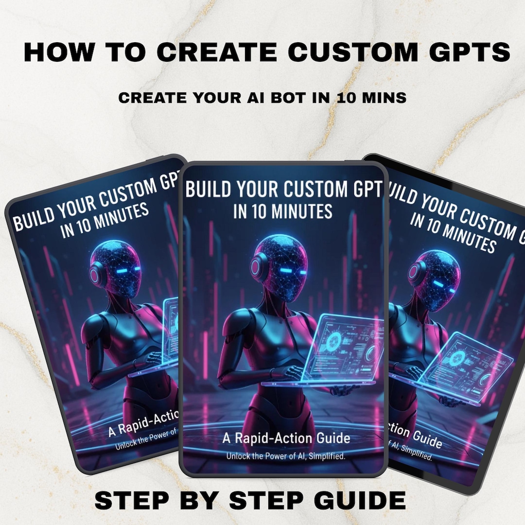 How to Create Custom Gpts in 10 Mins , Step by Step Guide - Etsy