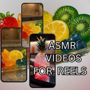 ASMR Glass Fruit & Veg Video Clips: Viral Social Media Content (Digital Download