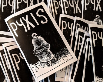 PYXIS #10 An existential black and white art zine