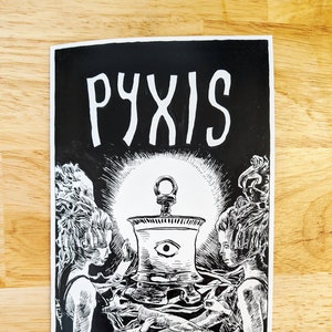 PYXIS #12 An existential black and white art zine