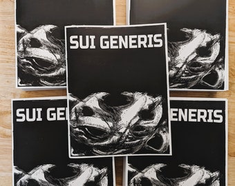 SUI GENERIS Vol.I An existential black and white art zine
