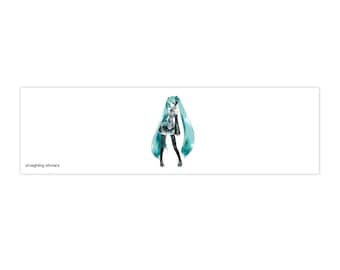Hatsune Miku | Funny Bumper Sticker
