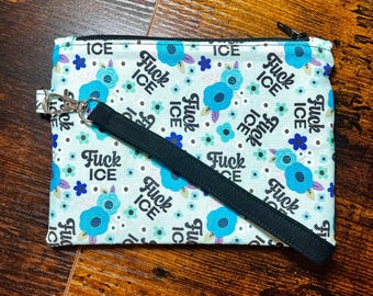 Welcome to the Resistance Zippered Wristlets
