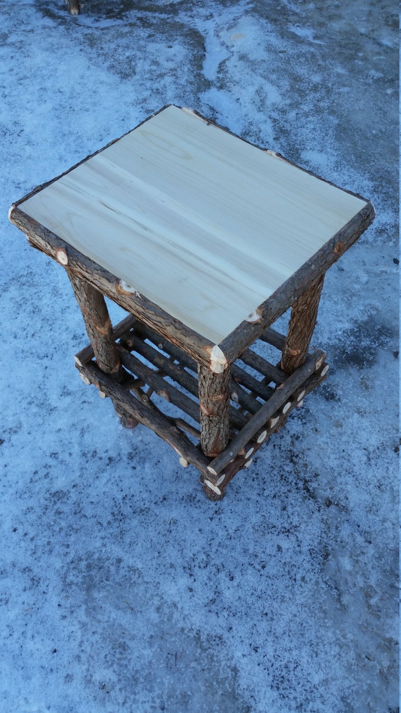 Birch Bark Twig Stands,Twig Furniture,Maine Made