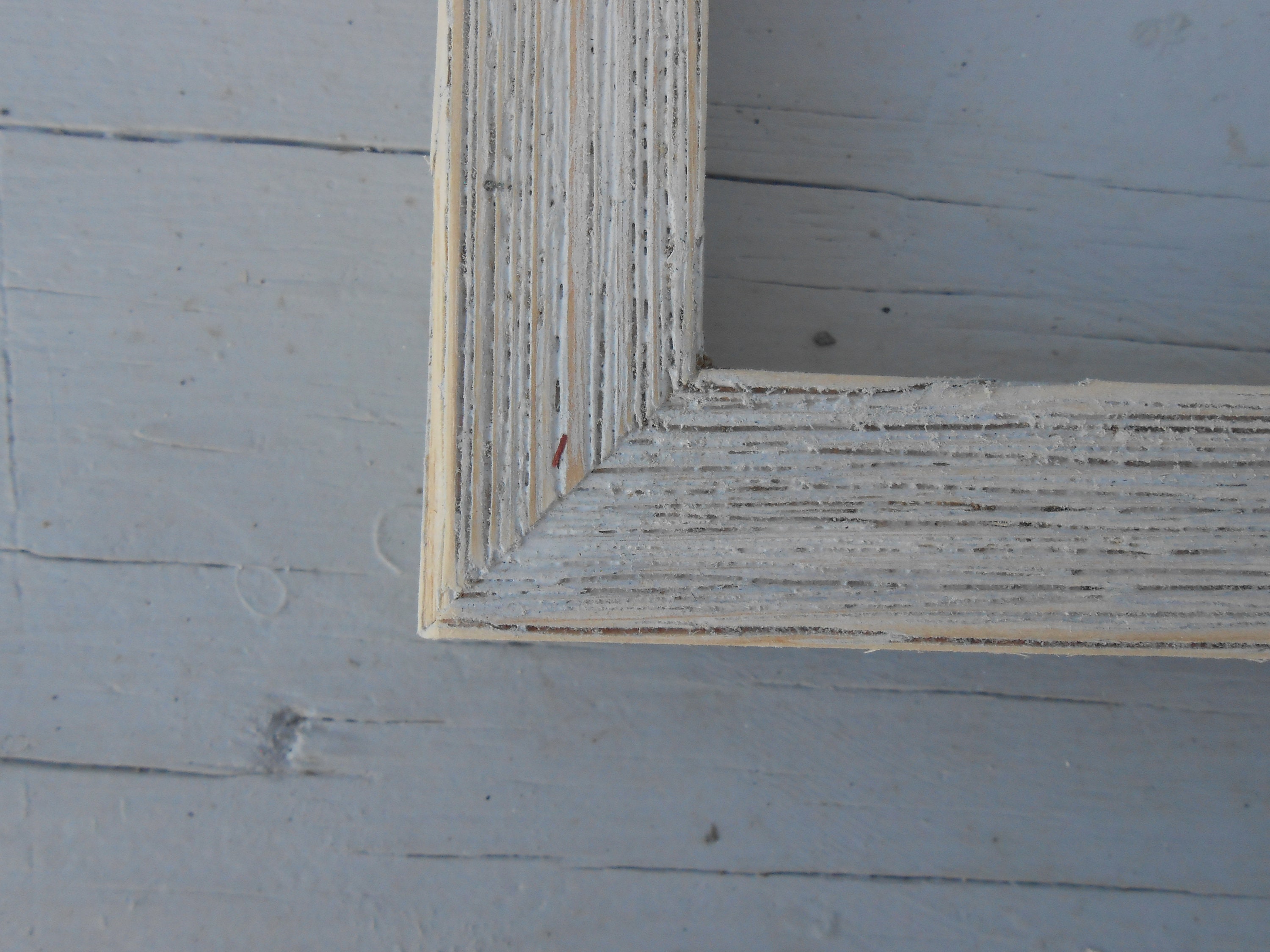 Thin Rustic Photo Framesthin Picture Frameweathered Wood Etsy