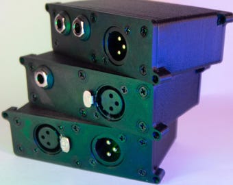 Temple Audio Pedalboard Patchbox (3D Printed) - 1/4inch and XLR