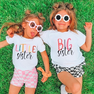 Matching Sibling Shirts and Bodysuits | Big Brother Big Sister Little Brother Little Sister, Baby announcement-SOLD INDIVIDUALLY