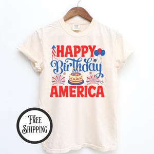 Comfort colors, fourth of July shirt, independence shirt, USA pride shirt, patriotic shirt, american shirt, birthday shirt,patriot shirt