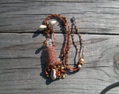 Automne sur un collier de bouteille