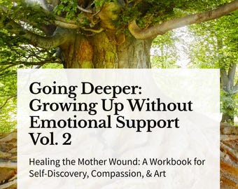 Emotional Needs Healing Workbook Vol 2 | CBT, Self-Reflection, Journaling, & Coloring (Printable PDF)  | Instant Download