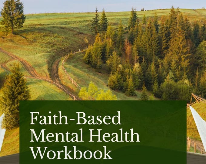 Christian Worksheet Bundle | Bible-Based Mental Health Workbook | Counseling & Devotional PDF