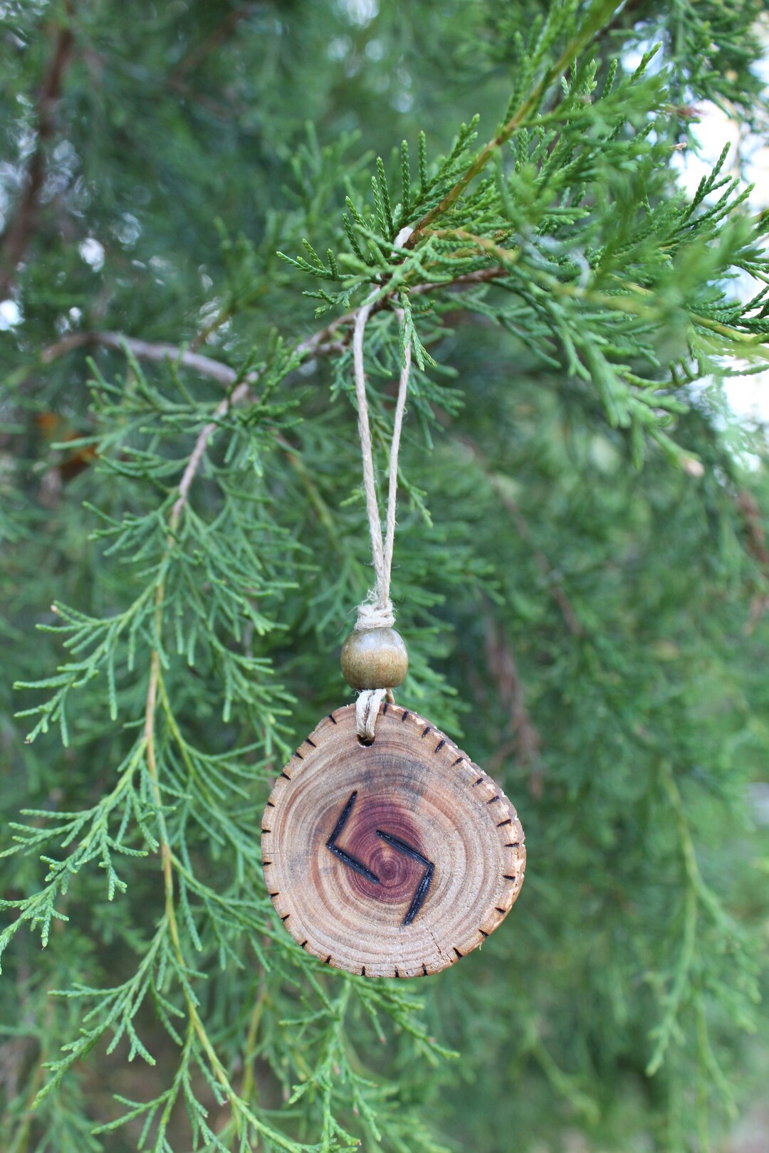 JERA Rune Tree Charm - Winter Solstice Decor - Christmas Tree Ornament ...