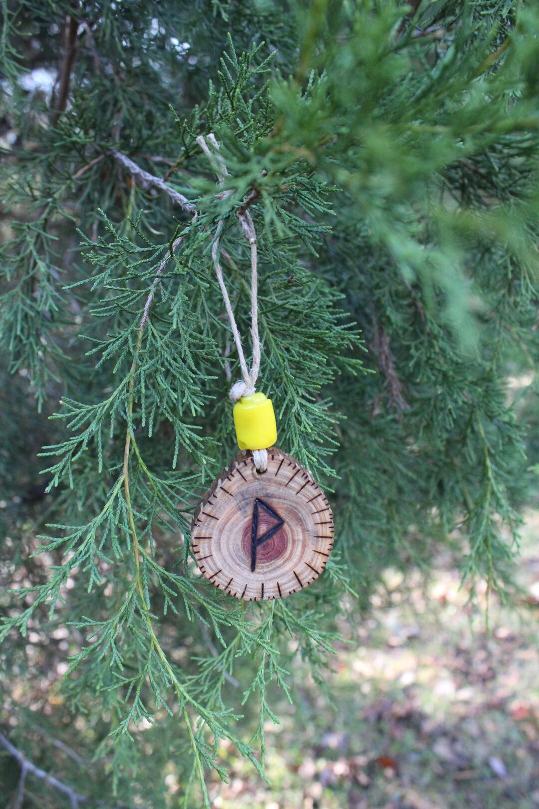 WUNJO Rune Tree Charm Viking Rune Christmas Ornament Winter Solstice ...