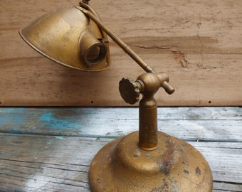 antique lamp lyhne cast iron base brass dome shade industrial machinist light adjustable study table lighting - Antique Lamp antique lamp lyhne cast iron base brass dome shade industrial machinist light adjustable study table lighting - Antique Lamp