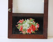 Antique mantle clock glass door junk salvage repurpose restoration supplies
