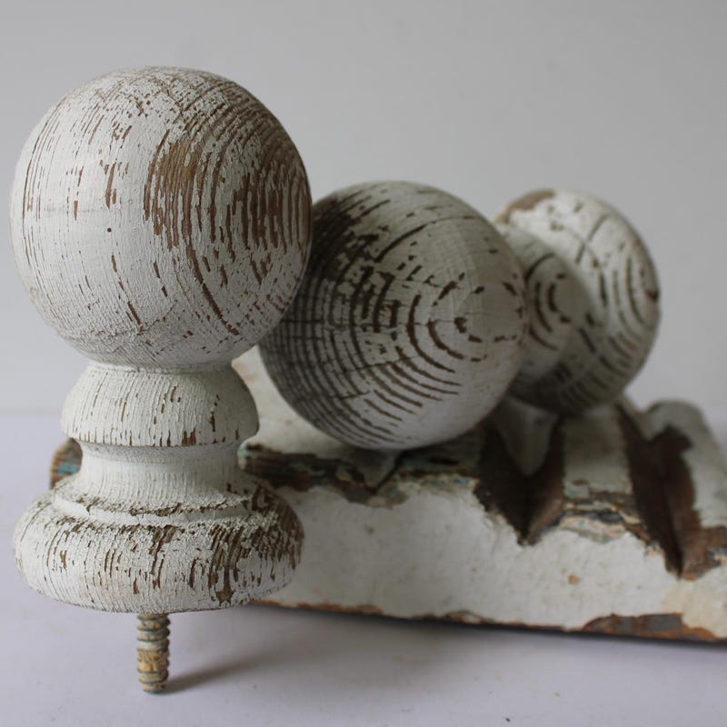 Wood Finials - Etsy