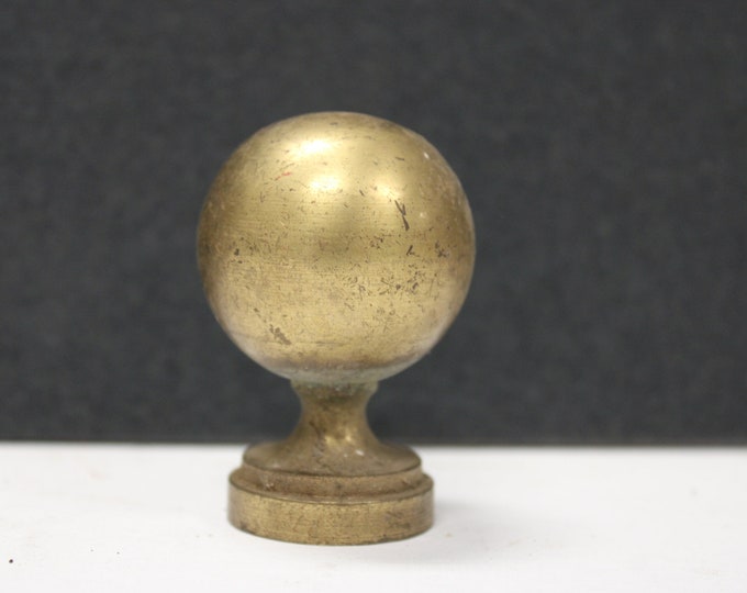 Vintage Finial Lamp Post Topper Old Hardware Salvage Supplies Etsy