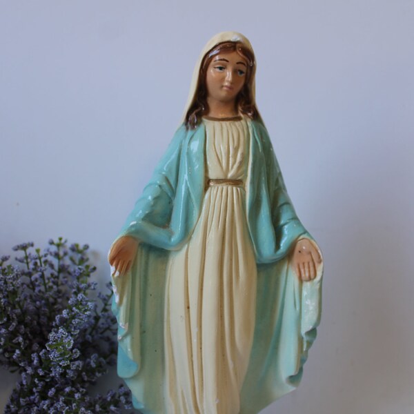 Blessed Mother Statue Etsy