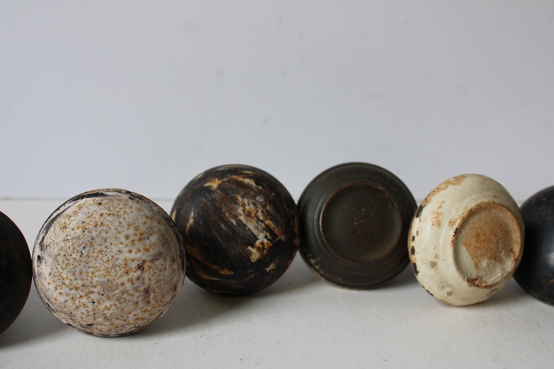 Six Vintage Antique Door Knobs Doorknob Restoration - Etsy