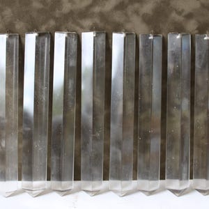 8 Large vintage Prisms 8 inch Chandelier Light lamp sun catcher supplies
