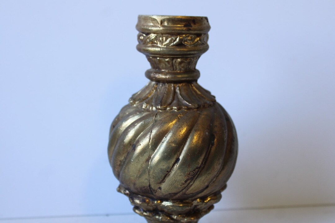 Vintage Brass Body Base Chandelier Lamp Parts Pieces Etsy