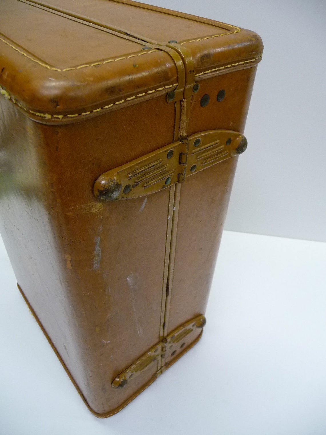 Vintage Samsonite Suitcase luggage Medium size Warm brown Etsy