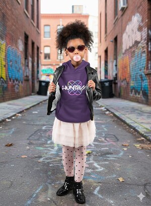 Survêtement Fille Style K-Pop - Ensemble 2 Pièces Hoodie + Pantalon - Taille 2-12 Ans