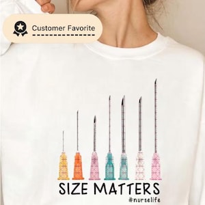 Nurse Syringe Needle, Sizes matter PNG, Nursing Sublimation Design, Healthcare Nurse Life PNG Clipart, Nurse life, Medical Injection Graphic