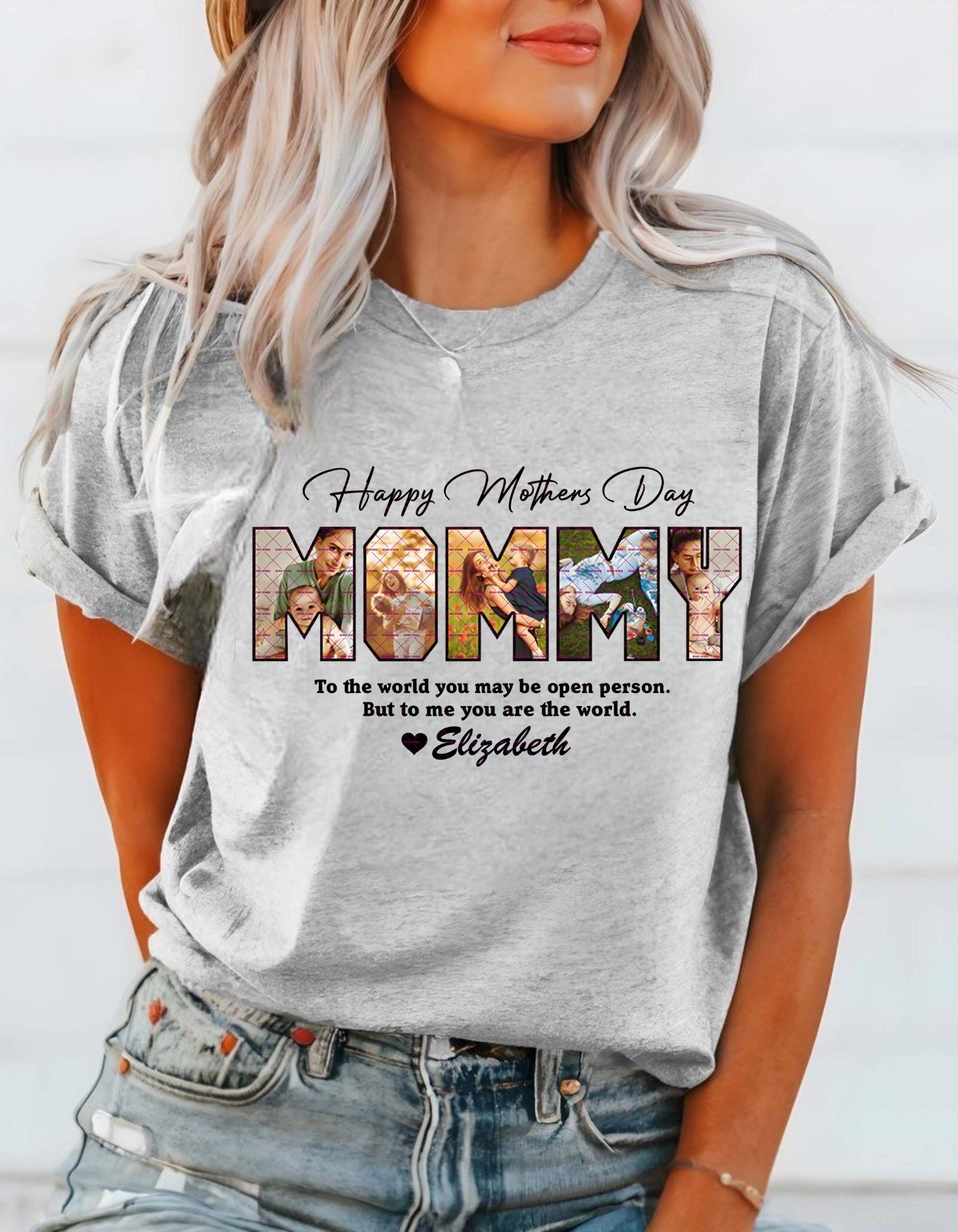 Happy Mothers Day - Personalized Custom Long Sleeve T-shirt main image 1