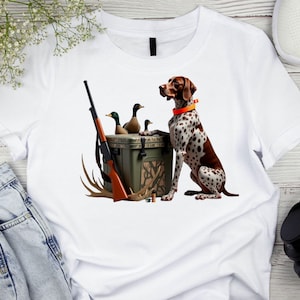German Hunting Dog Cooler PNG, Camo Ice Chest Hunting Dog Clipart, Country Summer Pup, Funny Camping & Fishing Graphic Sublimation Design