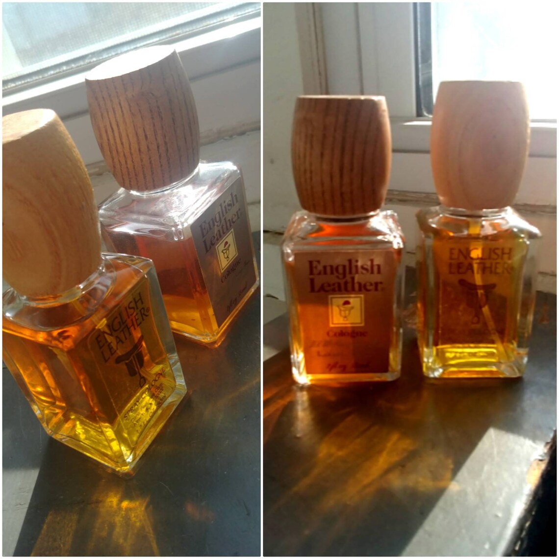 Vintage 70s English Leather cologne set mens fragrance Etsy