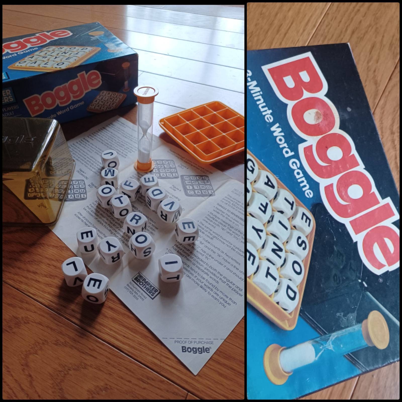 Boggle Jeu de société Parker Hasbro complet N°2