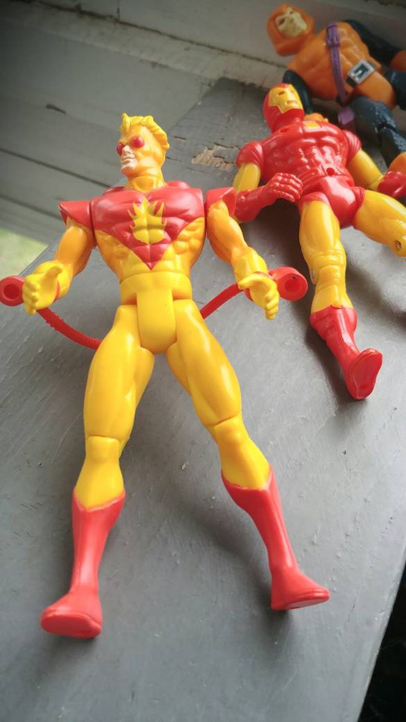Vintage 90s Marvel Toy Biz set 1994 Hobgoblin & Ironman Etsy