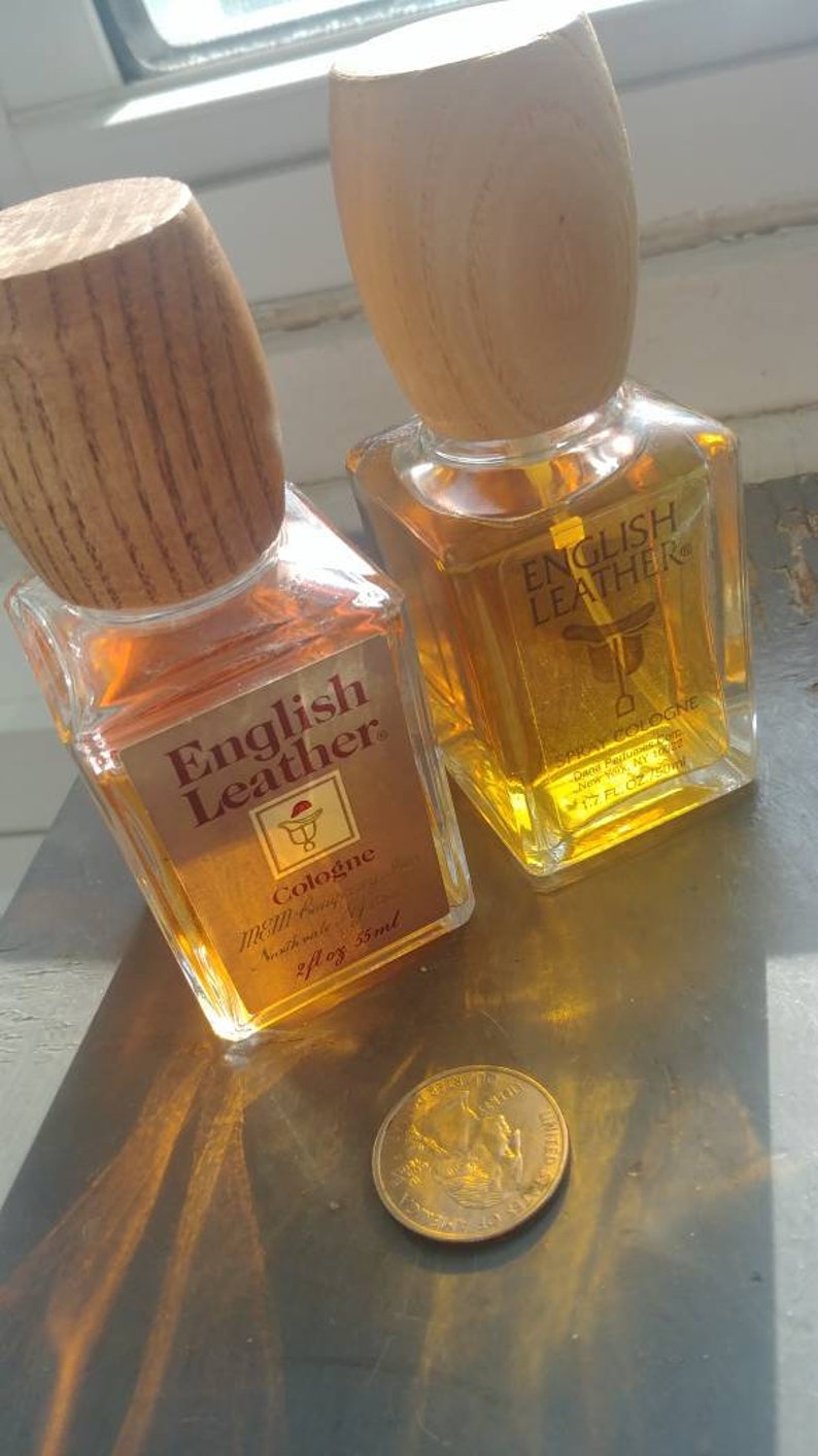 Vintage 70s English Leather cologne set mens fragrance Etsy