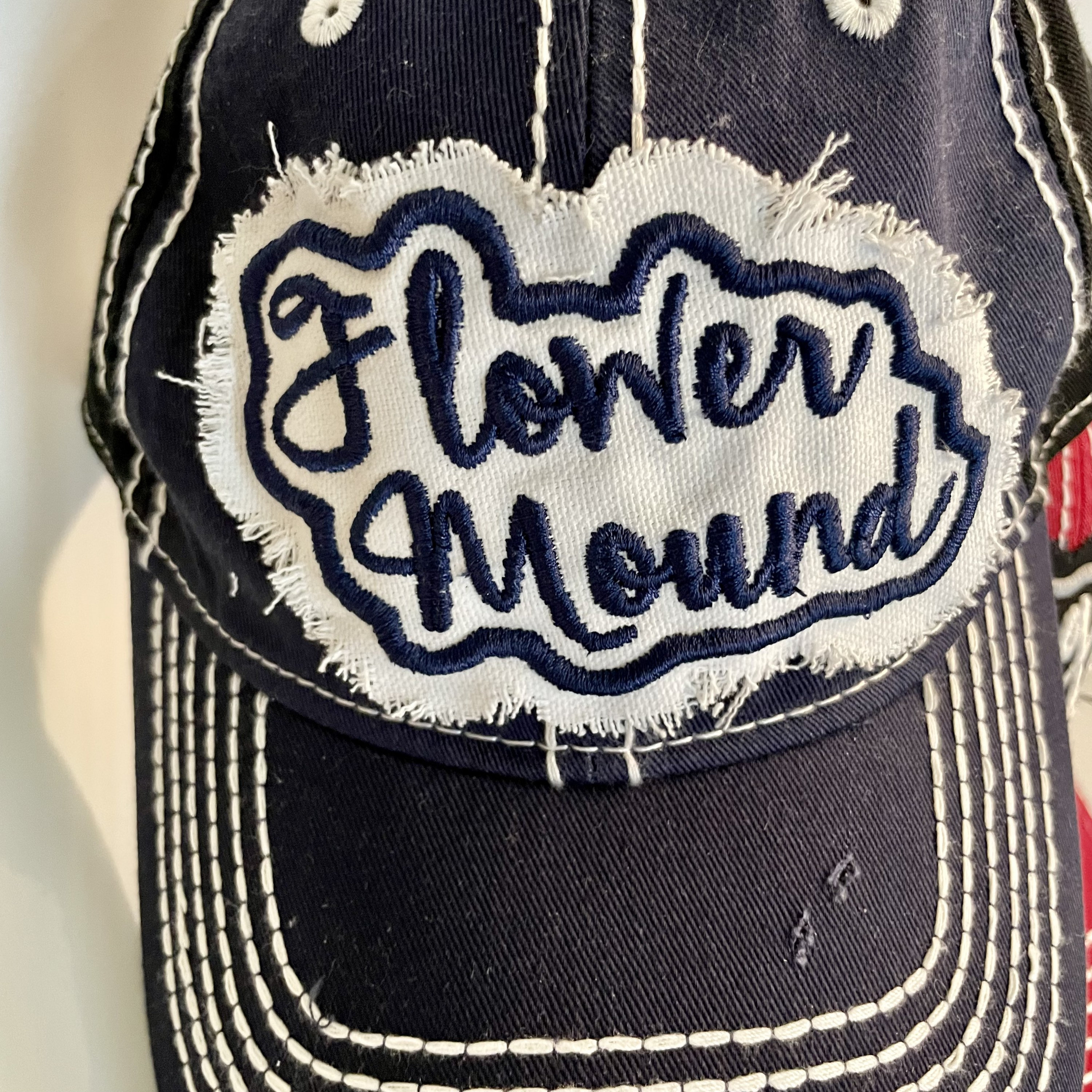 School Spirit Raggy Hat / High School Baseball Hat / Etsy