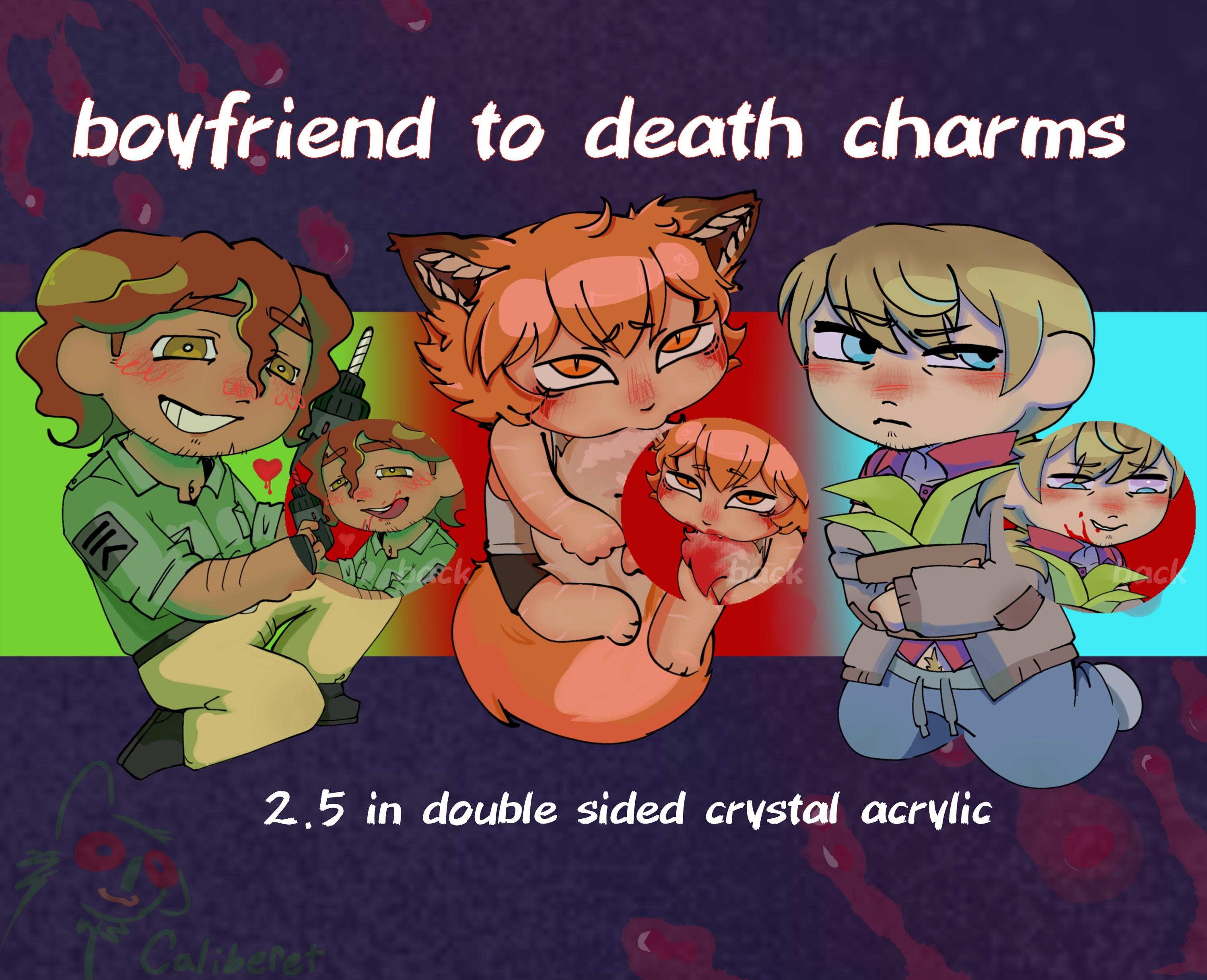 BTD/Boyfriend to Death keychains
