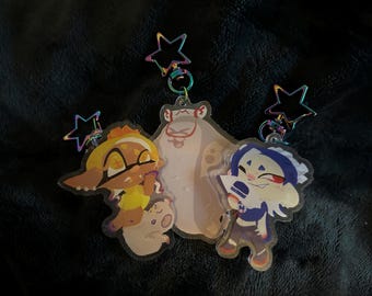 deep cut splatoon keychains