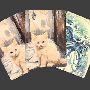 Cat 1/1 White token for Magic the Gathering