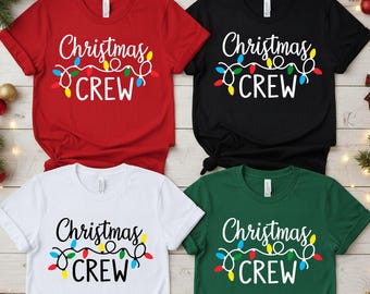 Christmas Crew Shirt, Family funny Christmas shirts