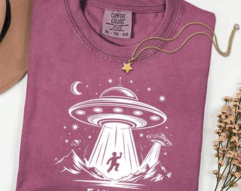 Funny Alien Abduction Shirt: UFO Space Conspiracy Gift
