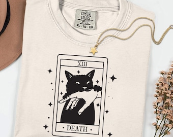 Funny Cat Halloween Comfort Colors Shirt Vampurr Bites Again Halloween Tee, Spooky Black Cat Lover, Vintage Halloween Graphic Tee