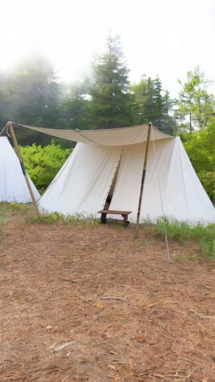 Saxon Geteld Tent, Medieval tent for Reenactment