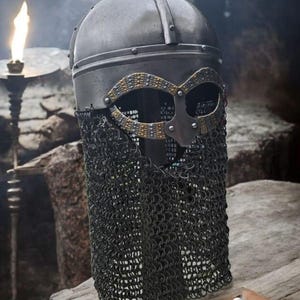 Viking Helmet, Tjele helmet for viking reenactment