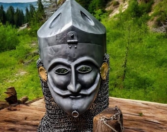 Kipchak helmet, Cuman Helmet, KC2, kingdom come helmet, Medieval Kipchak reenactment helmet.