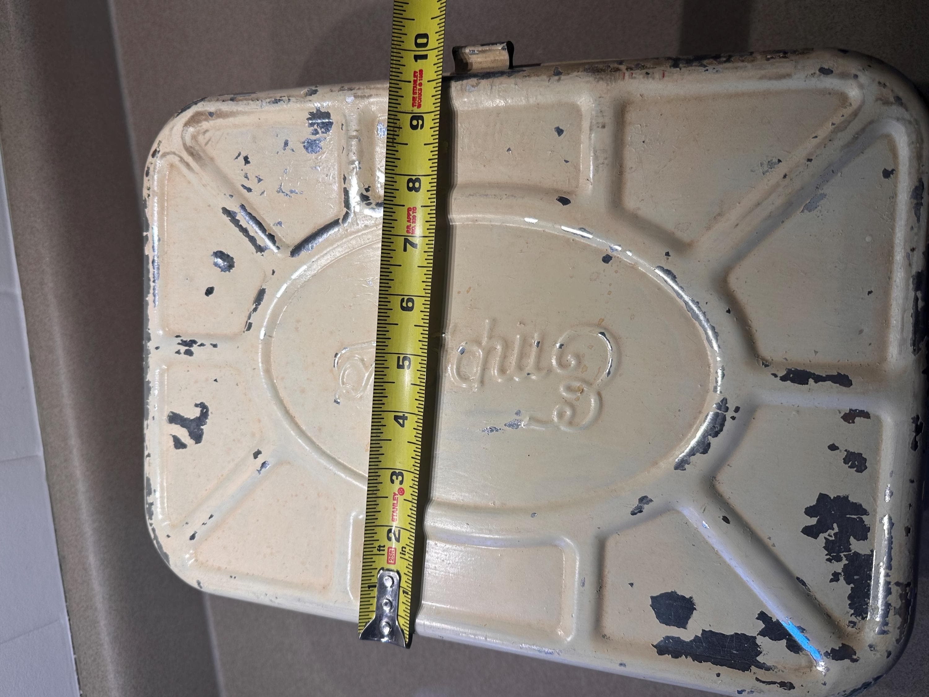 Vintage Empeco Metal Bread Box Etsy