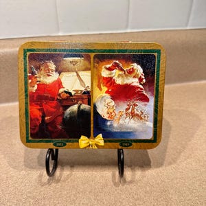 Vintage Coca-Cola Christmas Playing Cards