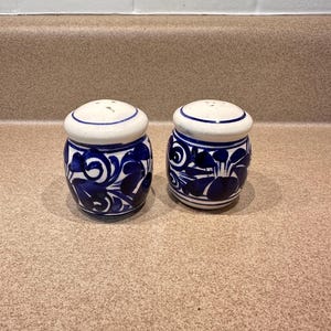 Vintage Ceramic Salt & Pepper Shakers