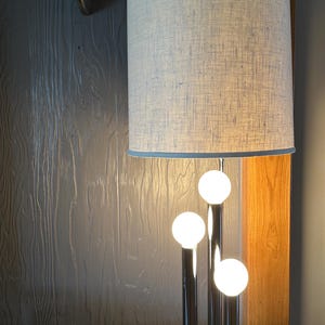 MCM Robert Sonneman modernist table lamp